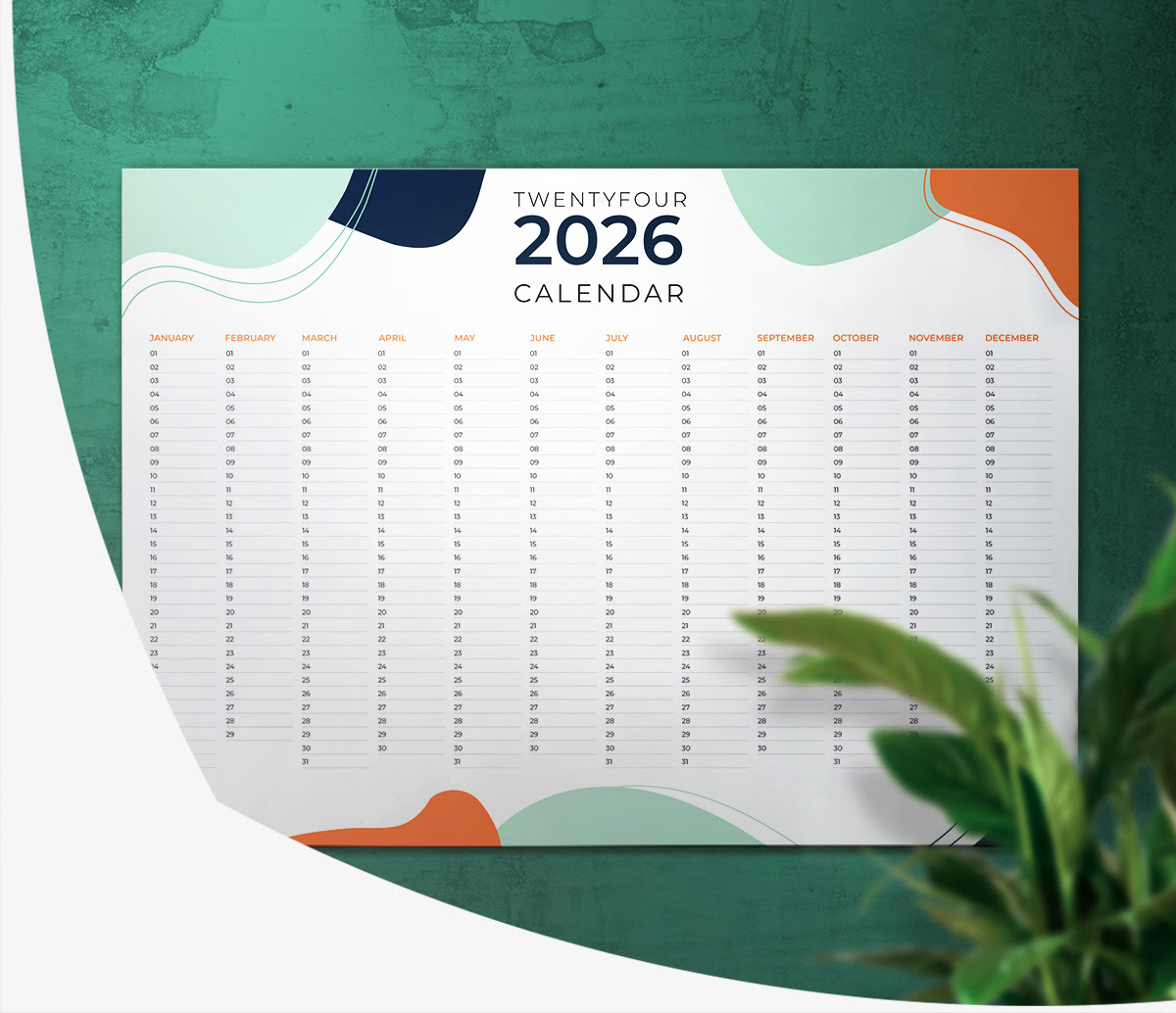 enolistni koledarji 2026